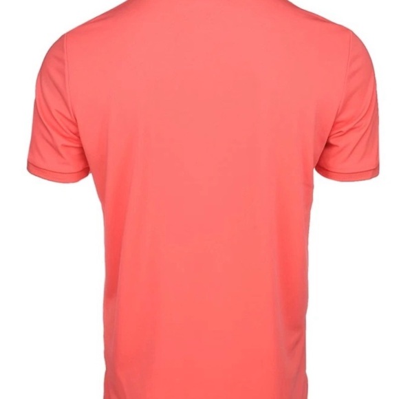 New Men’s Puma Porsche Design Rare Polo Shirt Size Peach Golf - Picture 2 of 8